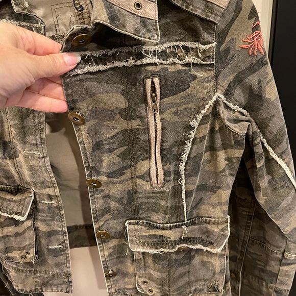 Camouflage kids jacket - Picture 2 of 5